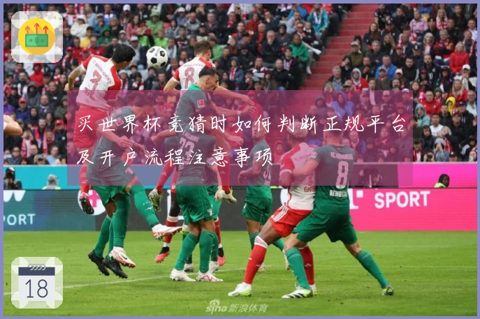 买世界杯竞猜时如何判断正规平台及开户流程注意事项